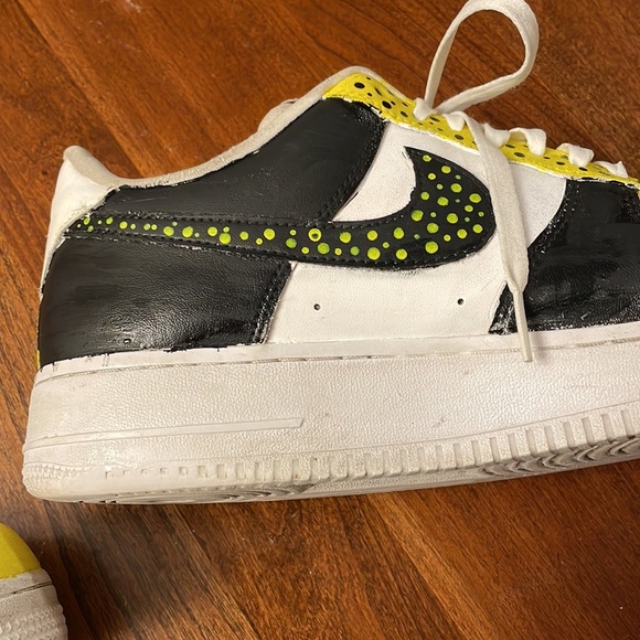 Nike Other - Nike Air Force 1 men’s 12d low top customized painted leather sneakers